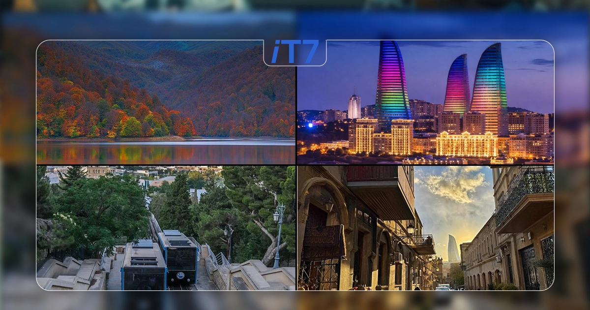جمهوری آذربایجان, Azerbaijan، سفر به آذربایجان, Travel to Azerbaijan، تاریخ آذربایجان, Azerbaijan History، گردشگری باکو, Baku Tourism، ویزای آذربایجان, Azerbaijan Visa، سرزمین آتش, Land of Fire، دیدنیهای باکو, Baku Sightseeing، دریای خزر, Caspian Sea، جاده ابریشم, Silk Road، iTravel7, iTravel7، آی تراول سون, iTravel Seven، ویزای الکترونیکی, e-Visa، اقامت در باکو, Baku Accommodation، بهترین زمان سفر به آذربایجان, Best Time to Visit Azerbaijan، شهر شکی, Sheki City، طبیعت قوبا, Quba Nature، لنکران, Lankaran، نخجوان, Nakhchivan.