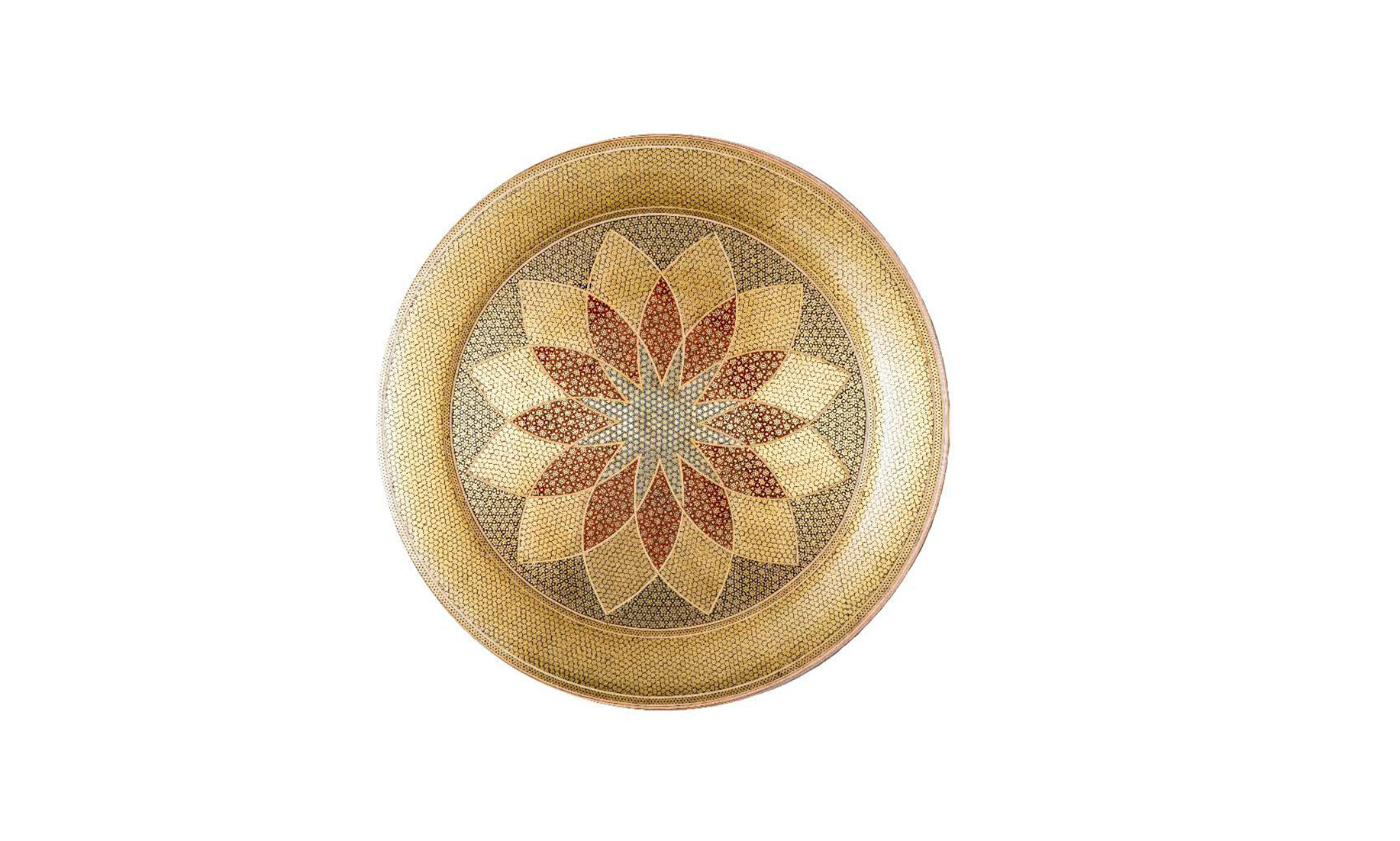 سینی شربت خوری (سایز بزرگ تمام خاتم)