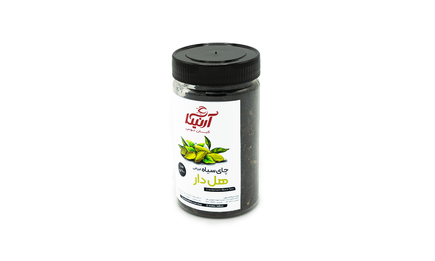 چای سیاه ایرانی برگاموت 100 گرم - آرنیکا